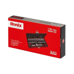 مجموعه بکس 17 عددی 1/4 اینچ مدل RH-2617